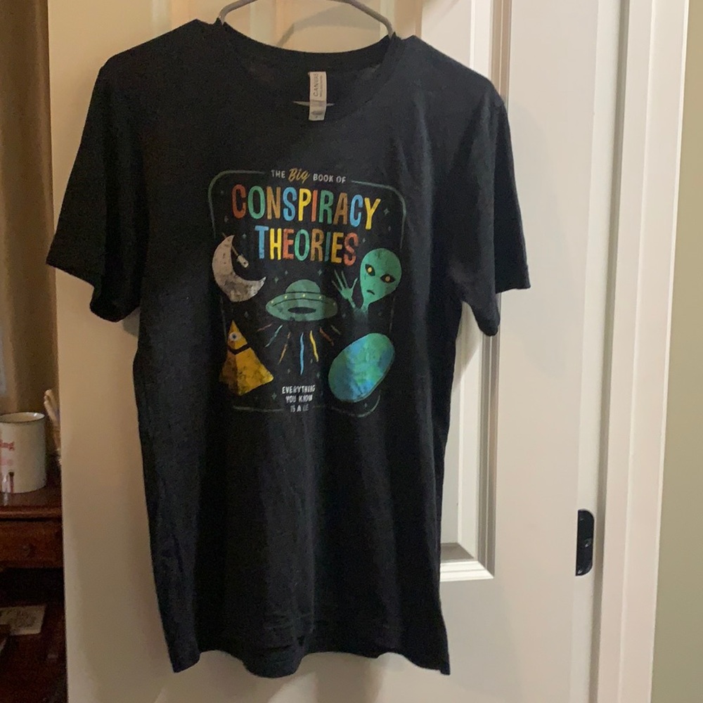 A Canvas letter T-shirt medium size. USA made.